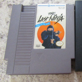 The Last Ninja Nintendo Entertainment System NES Authentic Tested Working