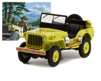 Greenlight 1:64 Willys A.S.S Neu Mb Jeep 1942 Smokey Bear