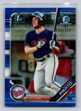 2019 Bowman Draft #BD-101 Anthony Prato Blue #/150