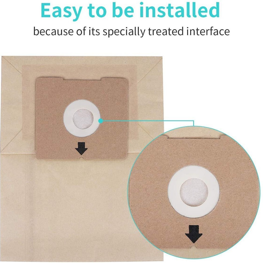 Top Quality Replacement Dust Bags for Bissell Zing 4122 Vacuums Pack of