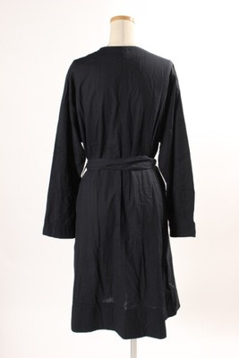Mcafee Macphee Tomorrowland 16Ss Coat Gown Cotton Belt 36 Navy 