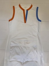 Tory Sport Tennis Pickleball Dress & Shorts Sz M White Performance Fabric $235