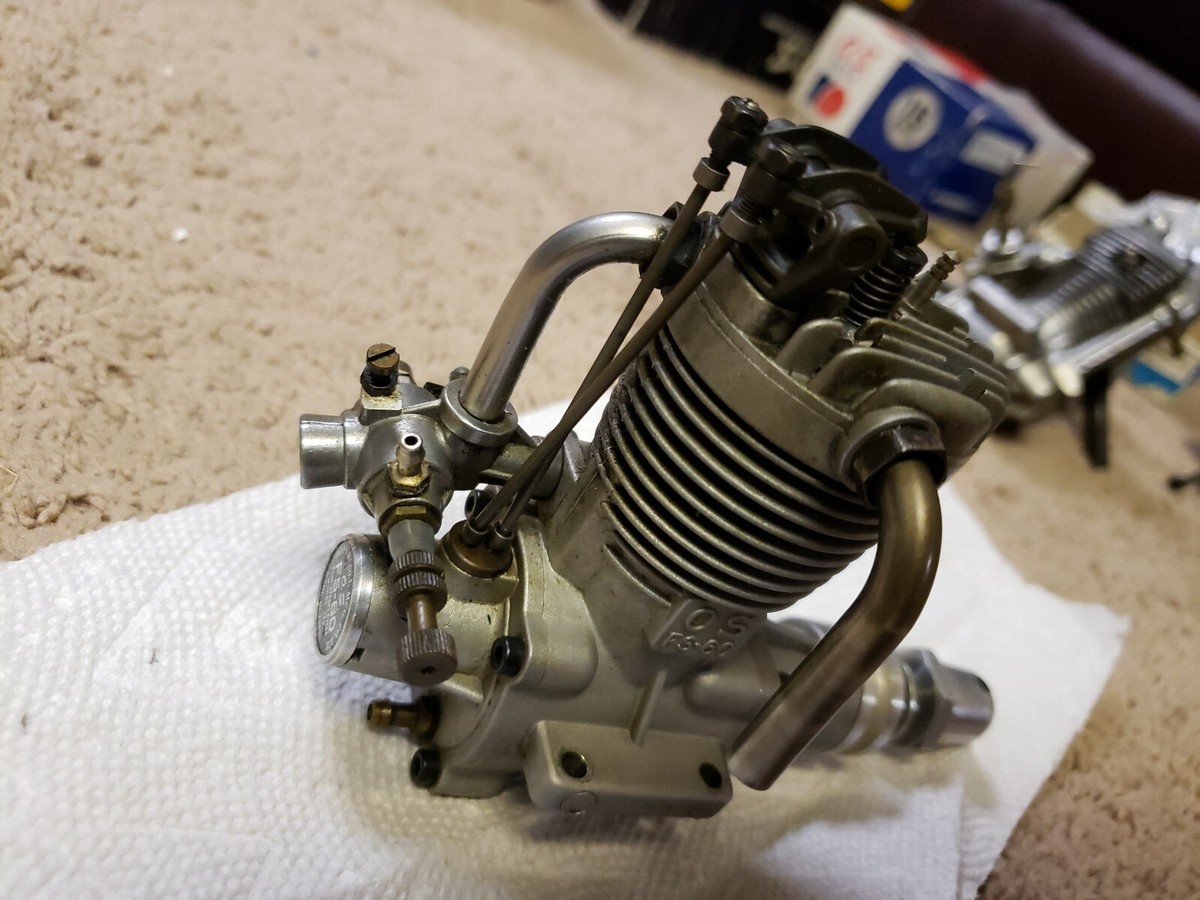 OS Engine - OS FS-60 four stroke open Rocker - Nice! | eBay