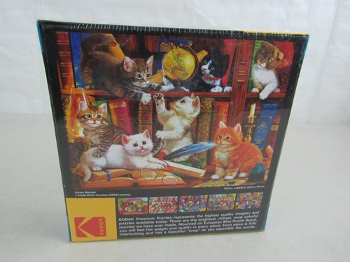 Library Mischief 1000 Piece Kodak Premium Jigsaw Puzzle-New & Factory Sealed - 第 2/6 張圖片