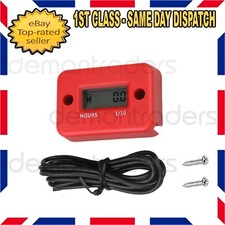 HOUR METER WATERPROOF TIMER FOR MX MOTORCYCLE ENGINE KTM ATV SCOOTER BIKE QUAD