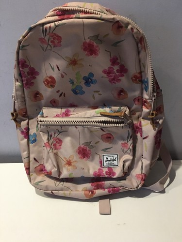 PINK PASTEL FLORAL BACKPACK MINT | eBay