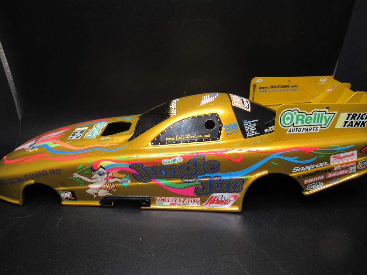 RARE 2003 JUNGLE JIM O'REILLY'S MILESTONE DEVELOPMENT GOLD NHRA