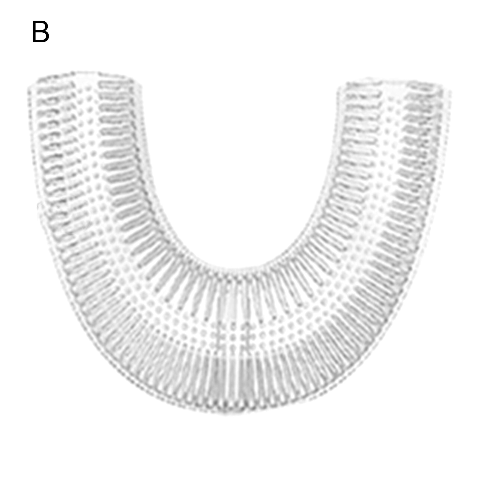 Brush Head Fully Cover Reusable Shape Type Silicone Replacement Brush