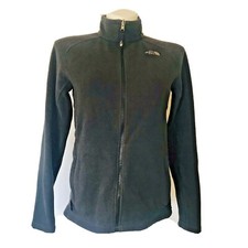 The North Face Boy  s Size XL 18-20 Fleece Black Full Zipped Jacket