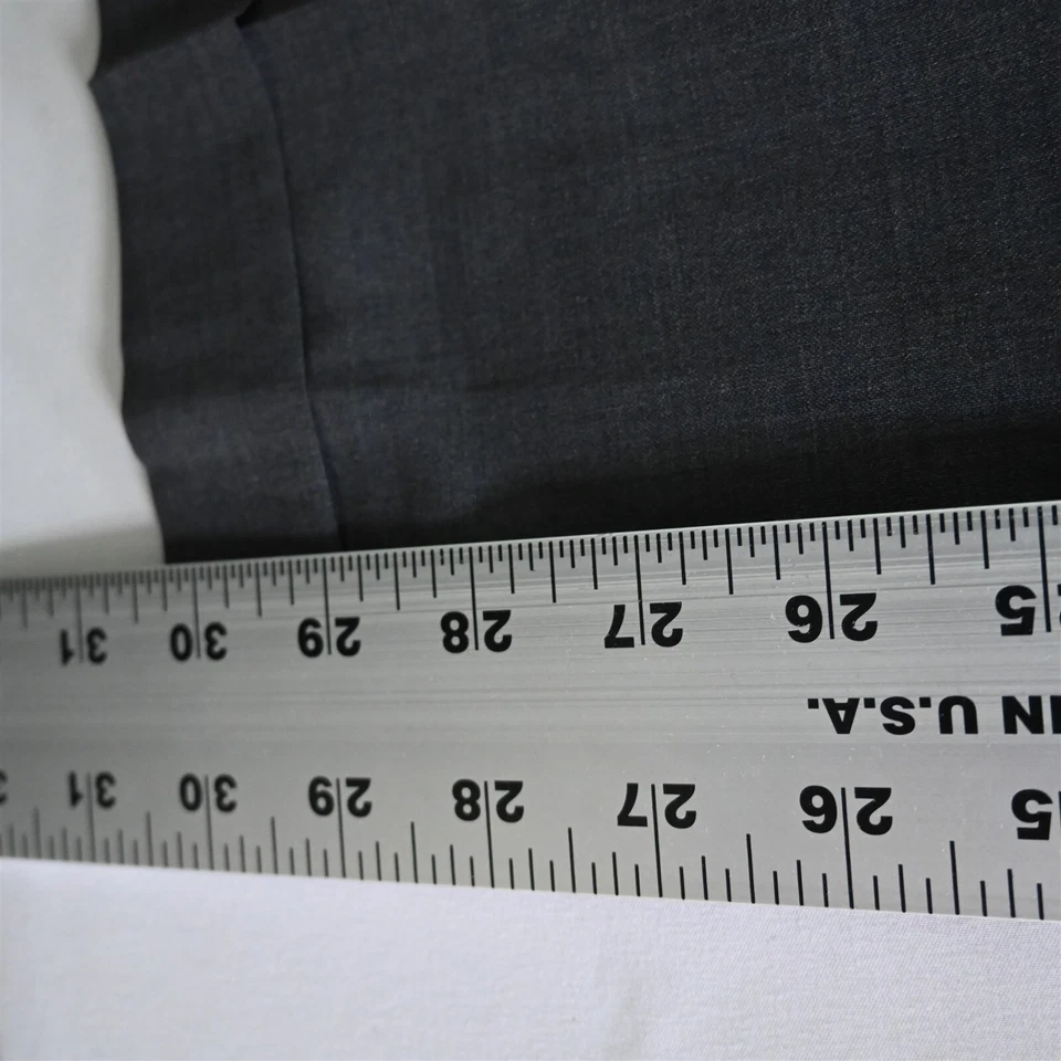 Vtg Polo Ralph Lauren Dalton 33x30 Italy 100% Wool Pleated Cuffed Dress Pants - Image 4 of 4