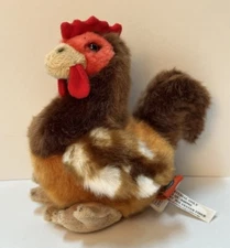 Adventure Planet Small 6" Heirloom Treasure Rooster Plush Very Soft Chicken Bird