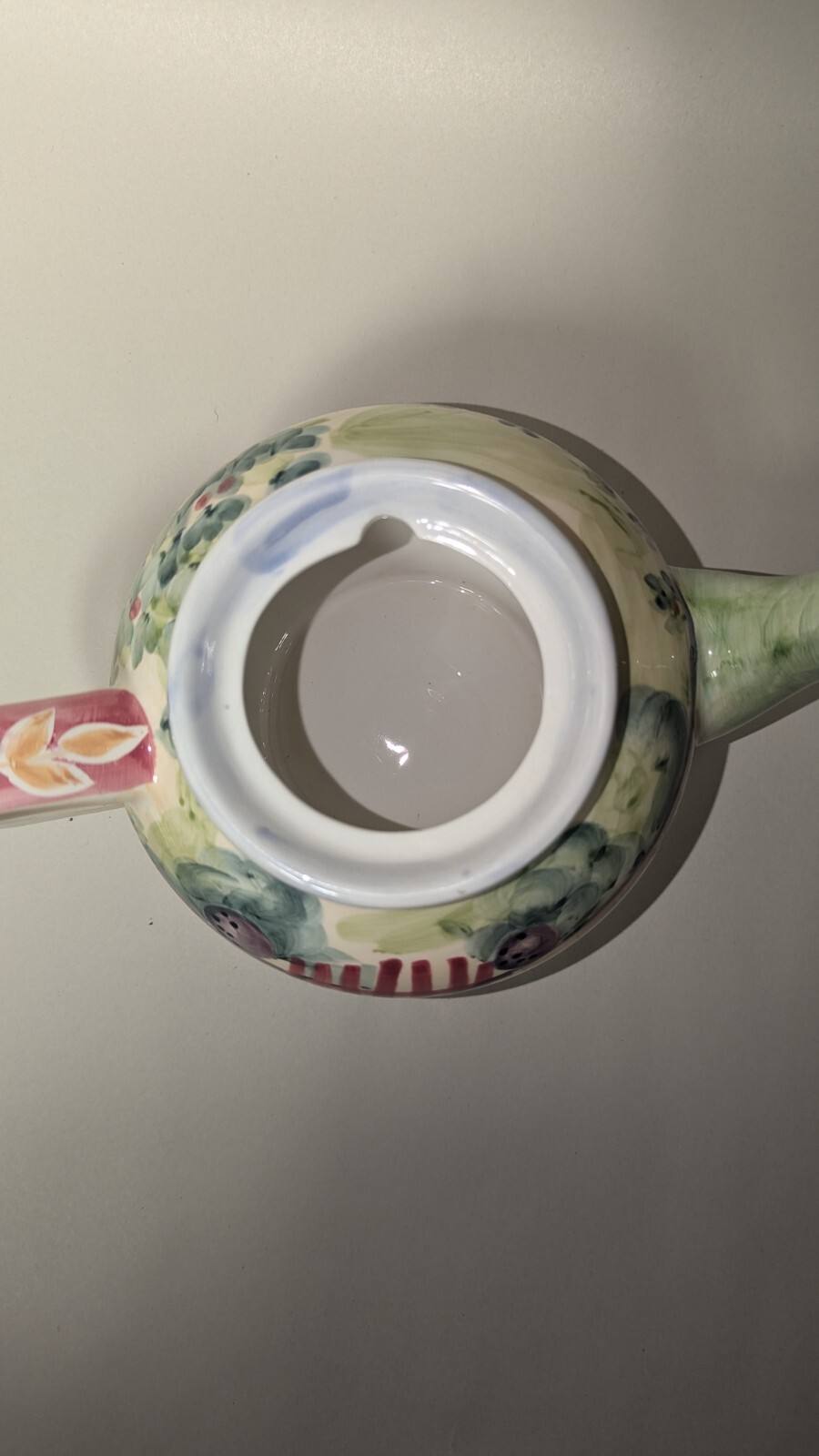Vintage ZRIKE Tea Pot Michael Sparks - Estate Of Mind HAND PAINTED GC ...