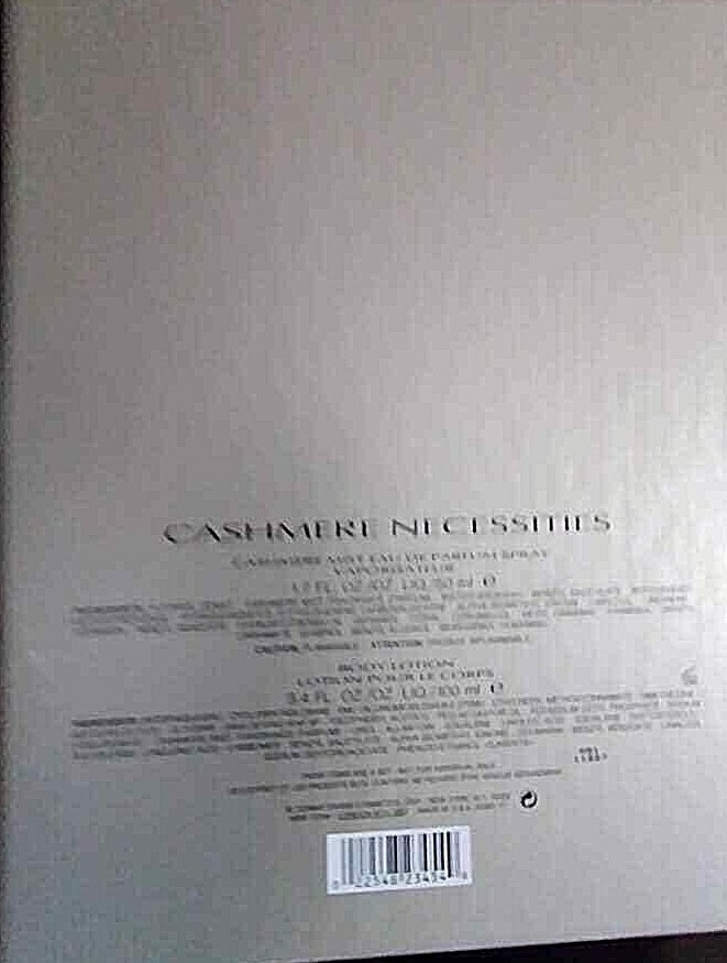 Donna Karan Cashmere Mist  2 PC Set 1.7 fl oz EDP+ 3.4 fl oz  body lotion NIB