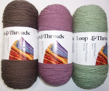 Loops Threads Soft Classic Acrylic Yarn 7 oz Multiple Color Choice New