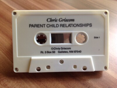 Chris Griscom Parent-Child Relationships MC - sehr selten Vortrag