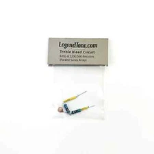 2x Treble Bleed Circuit (Array 820p Cap & 220K/56K Resistors) for Humbuckers