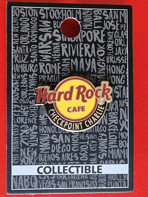 HRC Hard Rock Cafe Checkpoint Charlie Berlin Logo New Style Holo Back 2025 Original Packaging