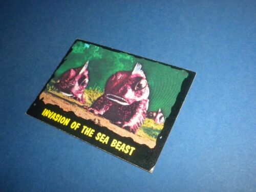 OUTER LIMITS trading card #18 Bubbles Inc. 1964 tv horror sci-fi PRINTED IN USA - Picture 2 of 6