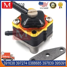 New Fuel Pump for Johnson Evinrude outboard 6HP 8HP 9.9HP 15HP 1992-Older 397839