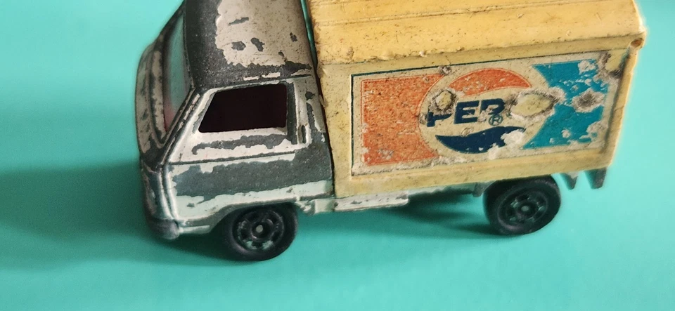 Tomica Die Cast Honda TN III 360 No. Camión de reparto Pepsi 19 hecho en Japón  Foto 4 de 4