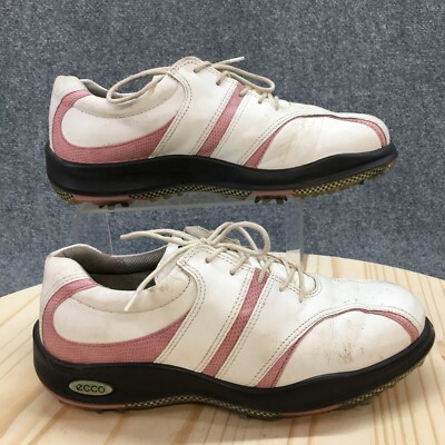 ECCO レディース Ecco Shoes Womens 40 Bicycle Toe Spikes Athletic Golf Sneakers