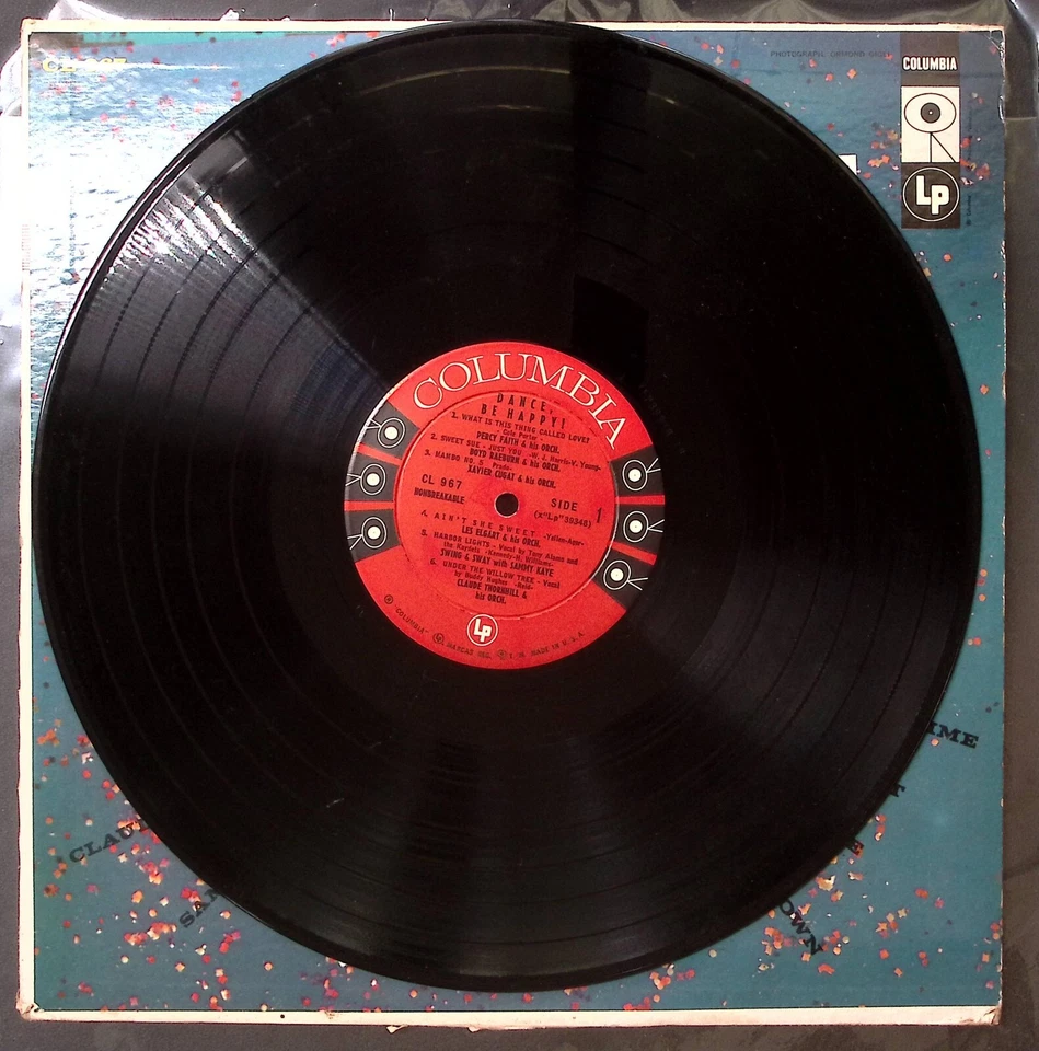 DANCE, BE HAPPY! DUKE ELLINGTON BENNY GOODMAN LES BROWN & MORE VINYL LP 181-69 - Image 3 of 4