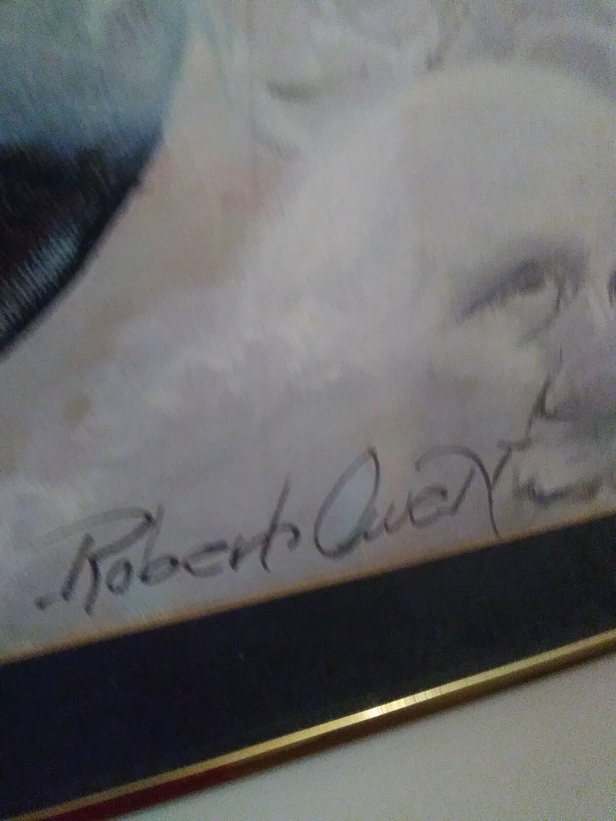 robert owen clown Painting ?? Textured Print Litho? Clown on top of the ...