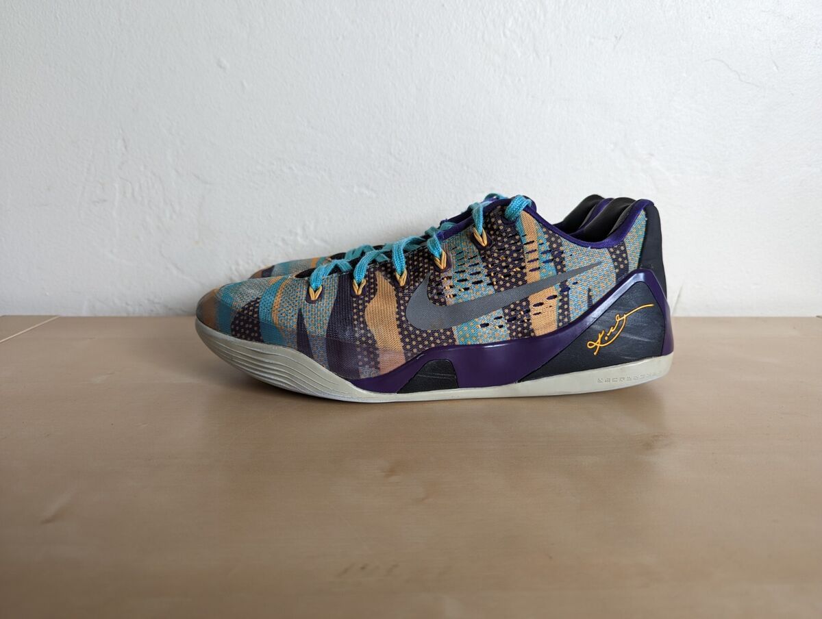 Nike Kobe 9 EM Low Unleashed Pop Art Sneakers 646701-508 Nike Kobe 9 EM Low Unleashed Pop Art Sneakers 646701-508