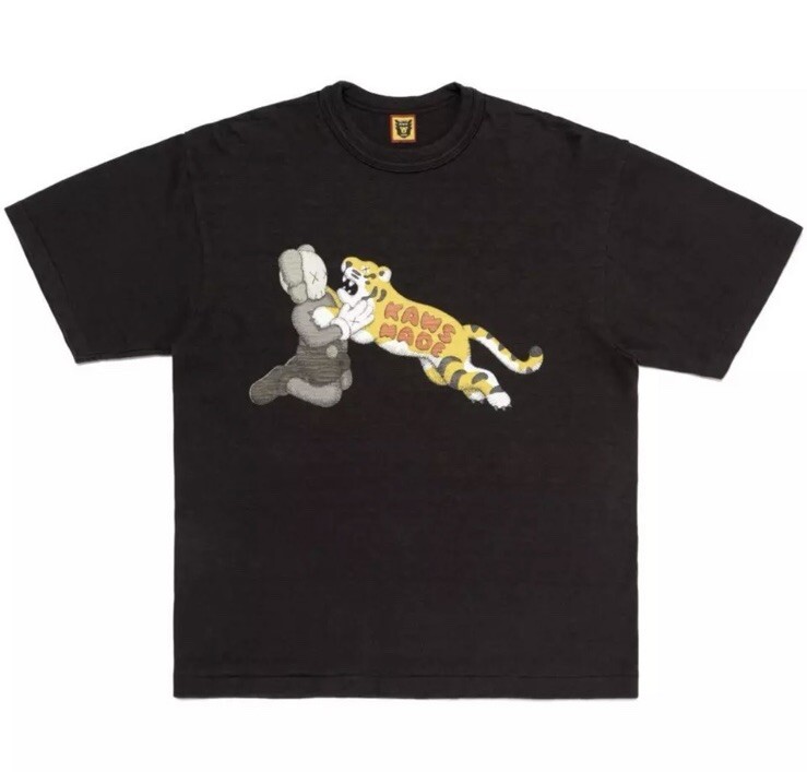 HUMAN MADE KAWS MADE GRAPHIC T-SHIRT #2 White Black XX27TE015 S 