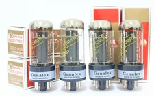 Platinum Factory Match 1 Quad Genalex GOLD LION 6V6 tubes