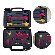 68pcs Electrical Multimeter Test Leads Probe Oscilloscope Terminal Clips Kit