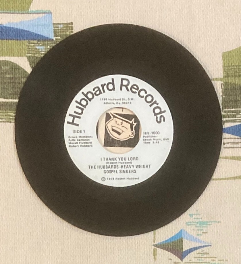 Heavyweight Singer The Hubbards-Heavy Weight Gospel Singers 45 I Thank you Lord 1978 EX | eBay