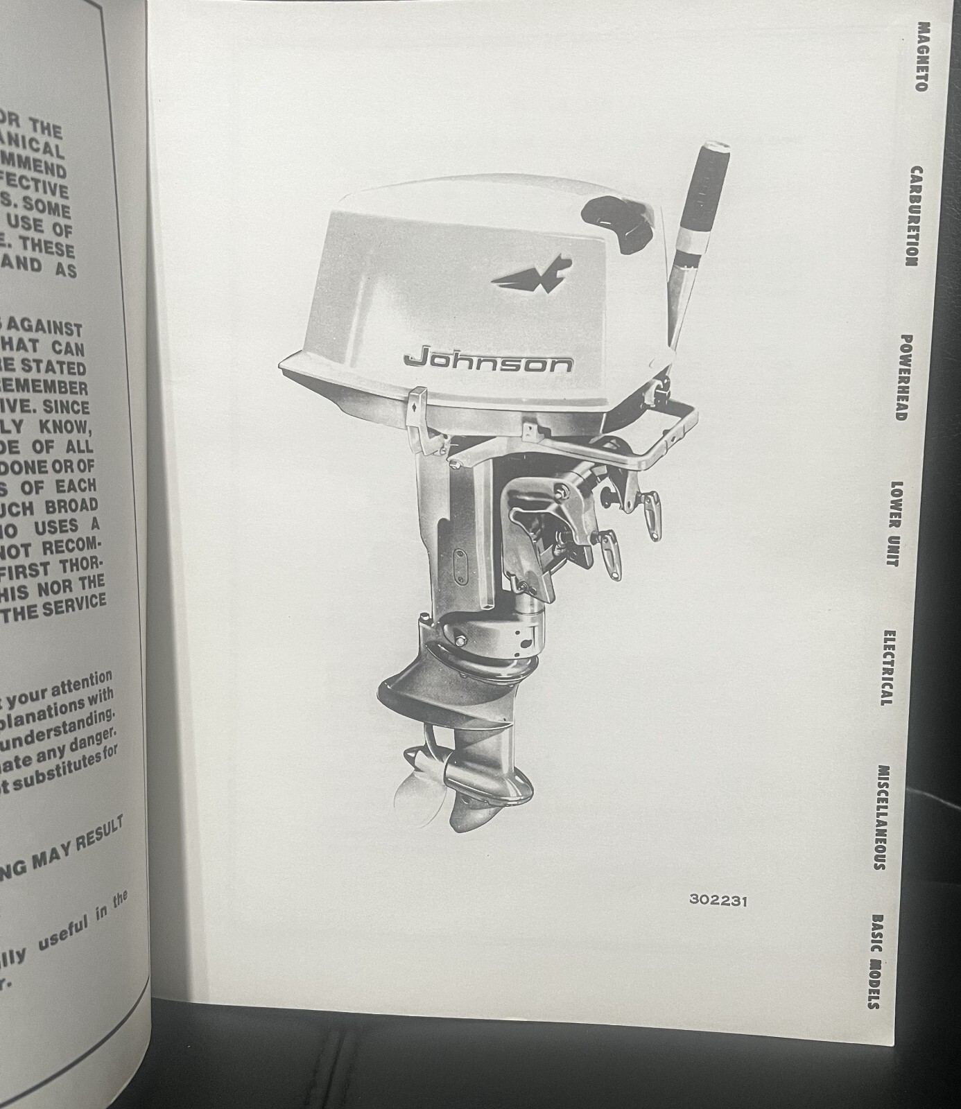 Johnson Service Manual Tenth Edition Outboard Boat Motors eBay