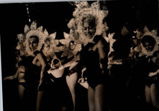 CUBA CUBAN HAVANA VEDETTES DANCER CARNIVAL 1960s PORTRAIT KORDA PHOTO MA21