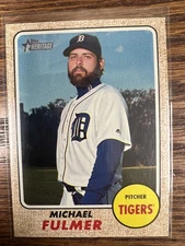 2017 Topps Heritage #484 Michael Fulmer