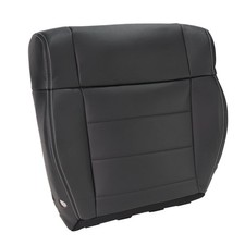 Black Artificial Leather Seat Cover For Front Driver Side Bottom 2007-2012
