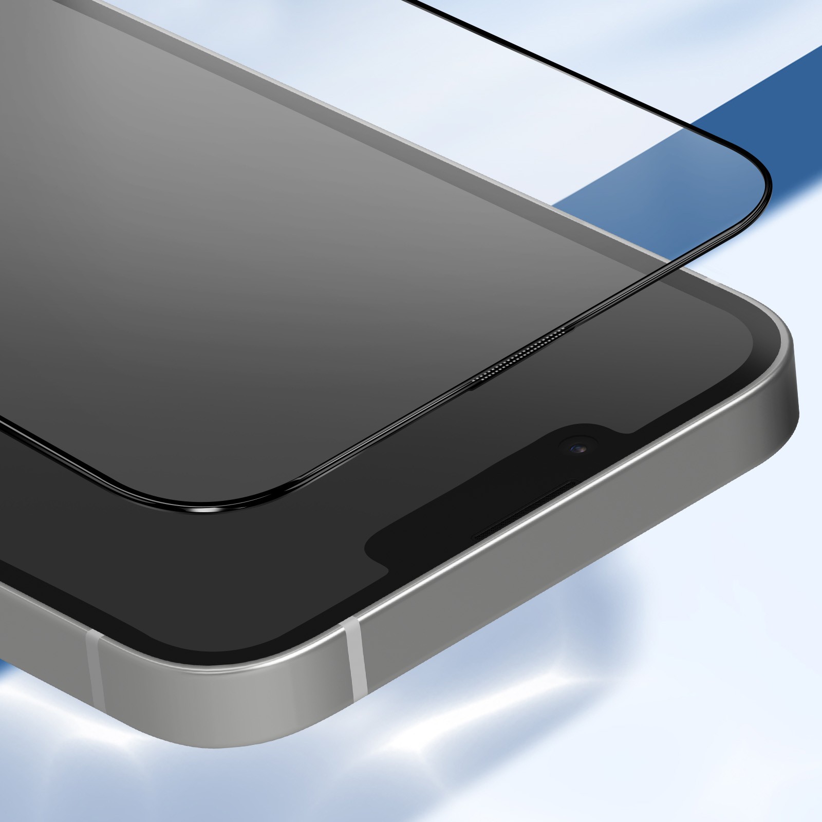 Verre trempé iPhone 17e vitre de protection antichoc biseautée - 4