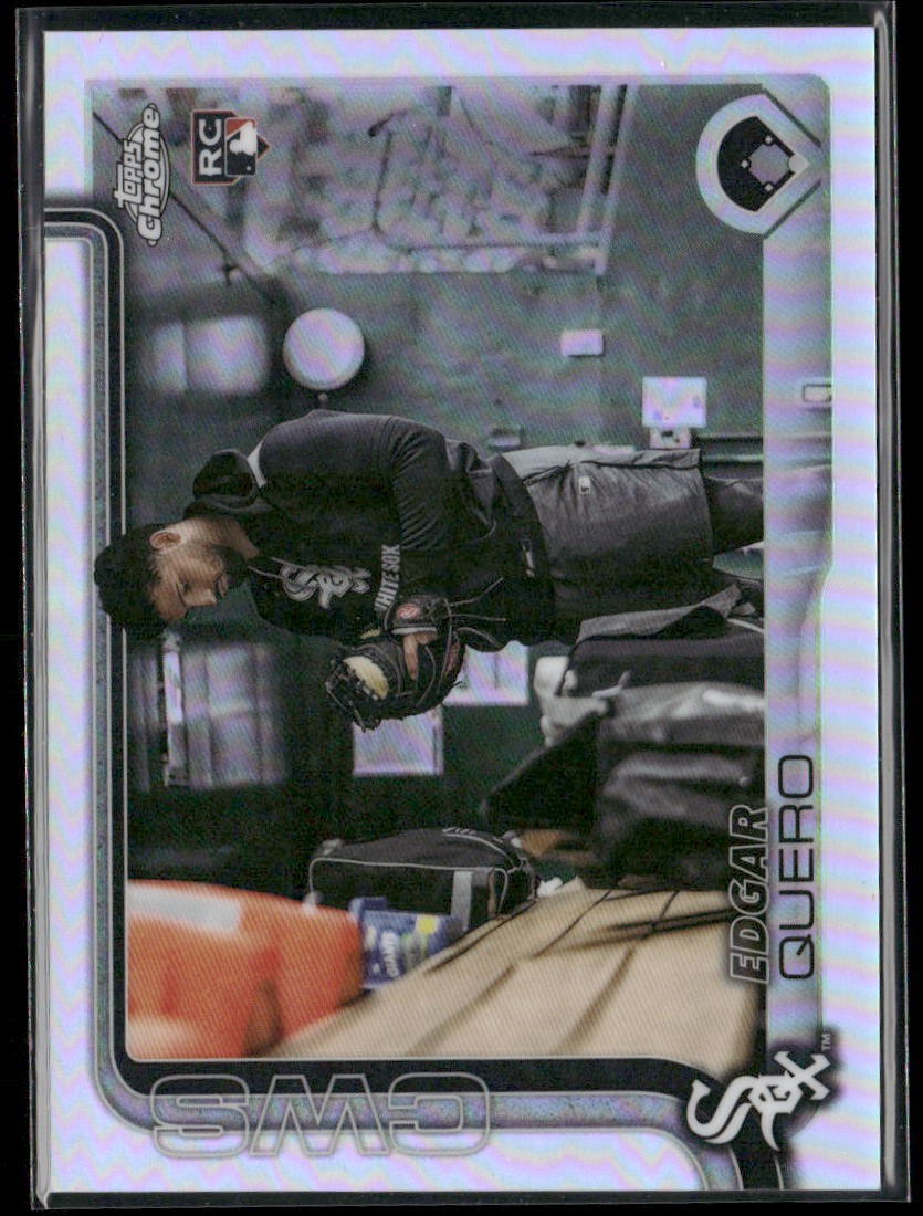 2025 Topps Chrome Update #USC165 Edgar Quero Image Variation