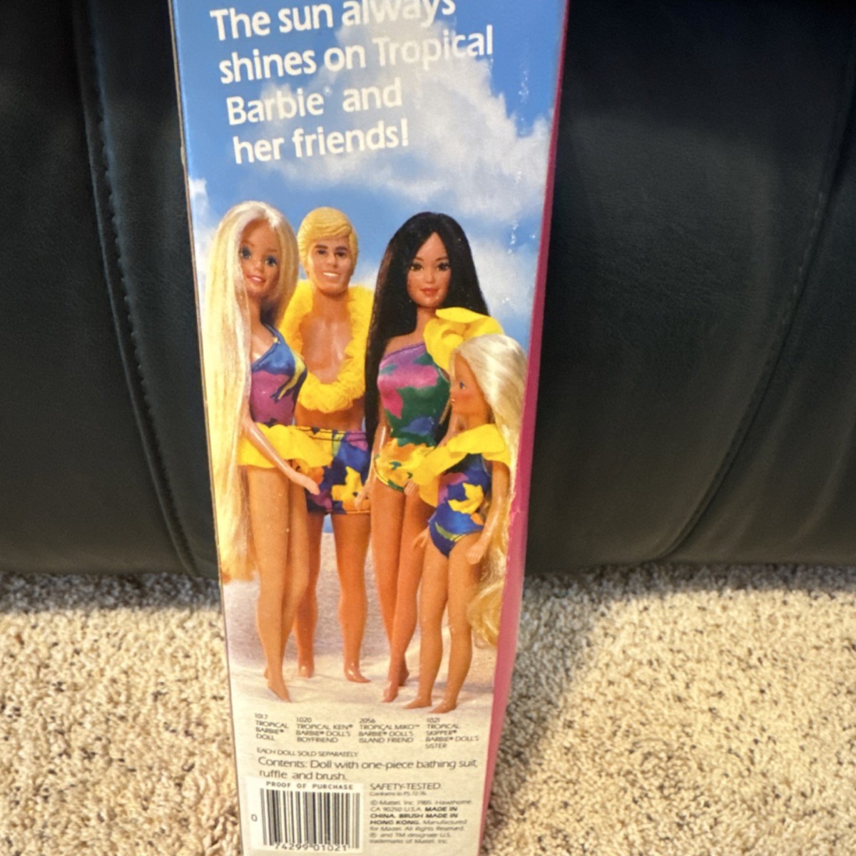 Mattel Tropical Barbie Skipper Fashion Doll Blonde Hair 1985