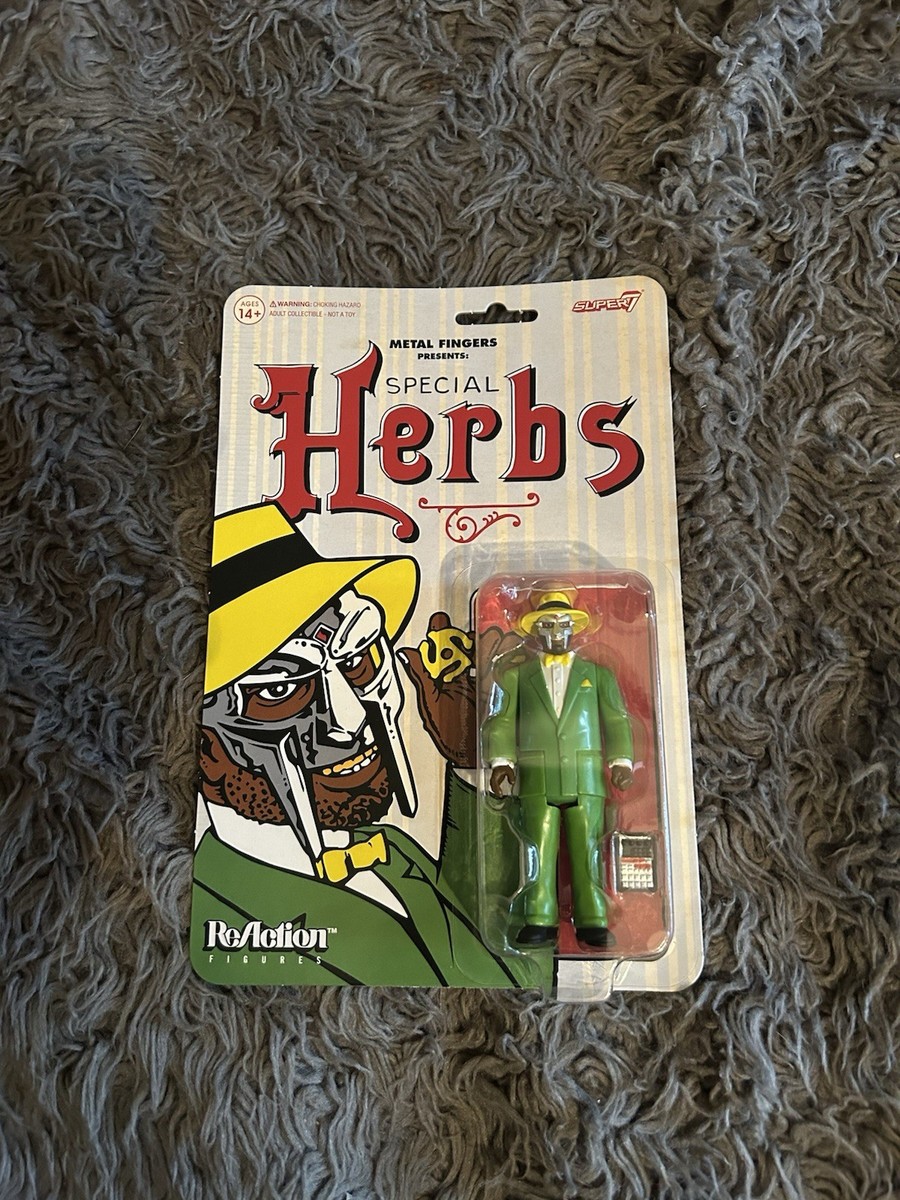 Mf Doom Special Herbs Super 7 Figure! Reaction Figures | eBay