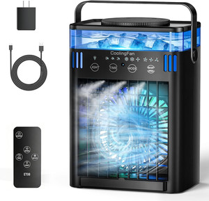 Portable Air Conditioner, Mini Air Conditioner Portable AC Unit with Remote, 3 S