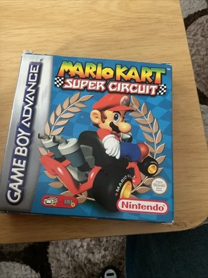 Mario Kart Super Circuit Boxed Komplett PAL Nintendo Game Boy Advance 