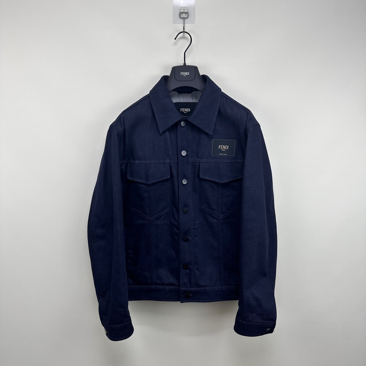 Denim Jacket Fendi Fila Jacket Fendi Jackets Coats Fendi X Fila