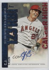 2015 Topps Career High Auto CJ Cron #CH-CC