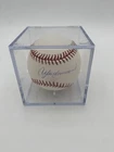 Andre Dawson Autographed Rawlings Official Major League Baseball w/ Display Case
