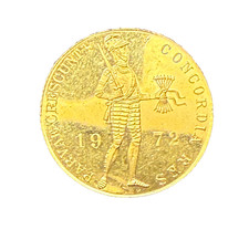 Netherlands 1972 Gold 1 Ducat Prooflike UNC