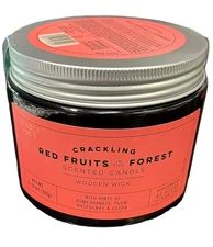 *NEW* Trader Joe’s Limited Edition Crackling Red Fruits in the Forest Candle