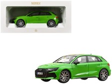 2025 Audi RS 3 Kyalami Green w Moonroof 1/18 Diecast Model Car Norev