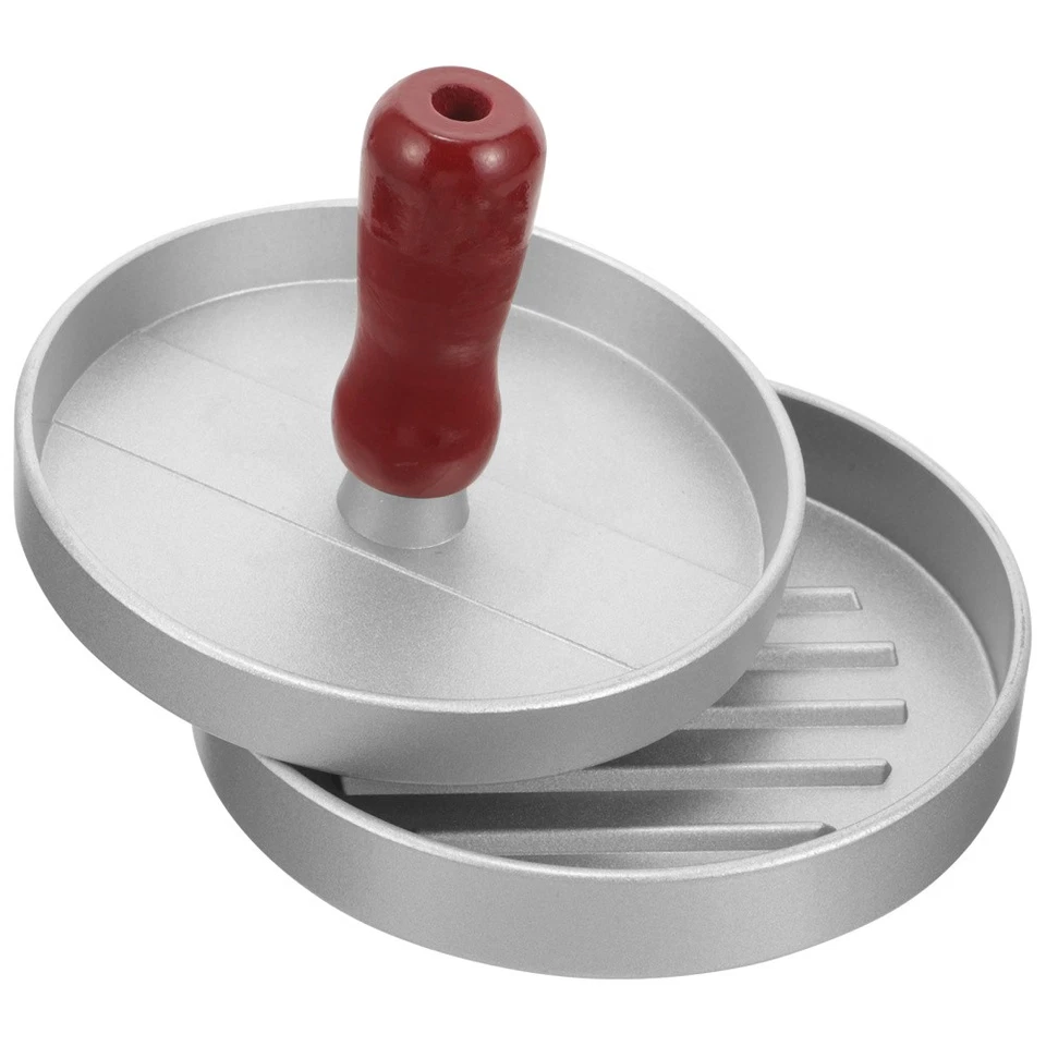 Stampo per hamburger e in acciaio inossidabile da 1 pezzo. Strumenti - Immagine 4 di 4