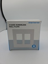 Outlet Cover, Screwless Decorator Wall Plate, Light switch Power Plug Cover,...